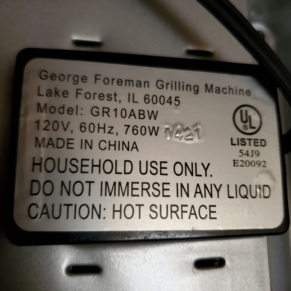 George Foreman Grilling Machine - Picture 5 of 5